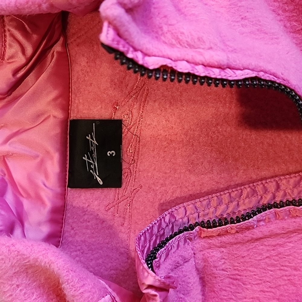 Pink Zip-Up Jacket - Picture 2 of 4